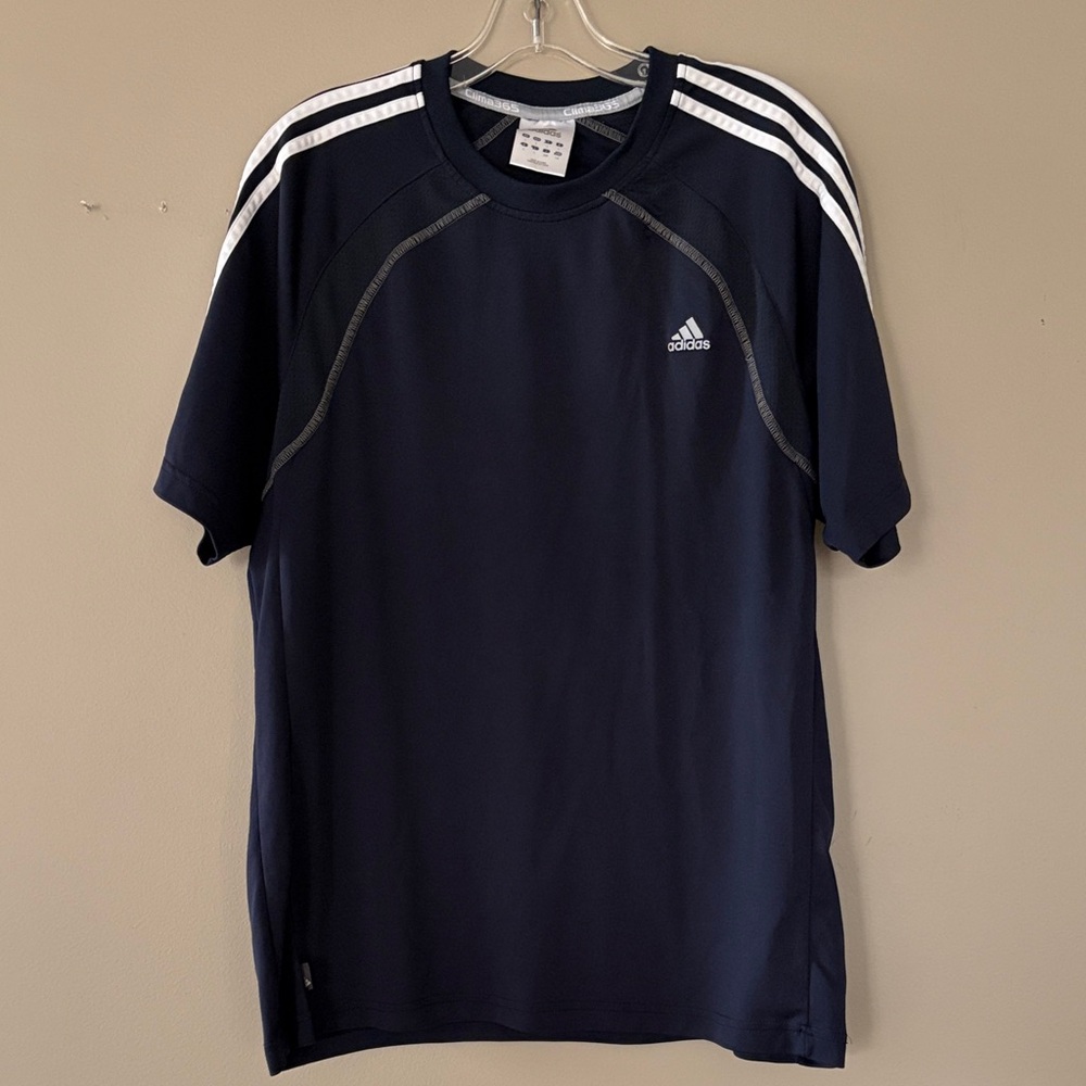 Adidas Men's Clima365 Dark Blue Short Sleeve Tee